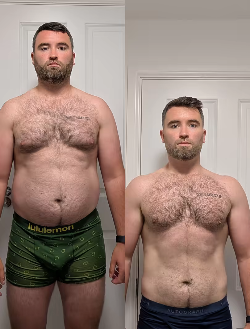 Blair — before and after