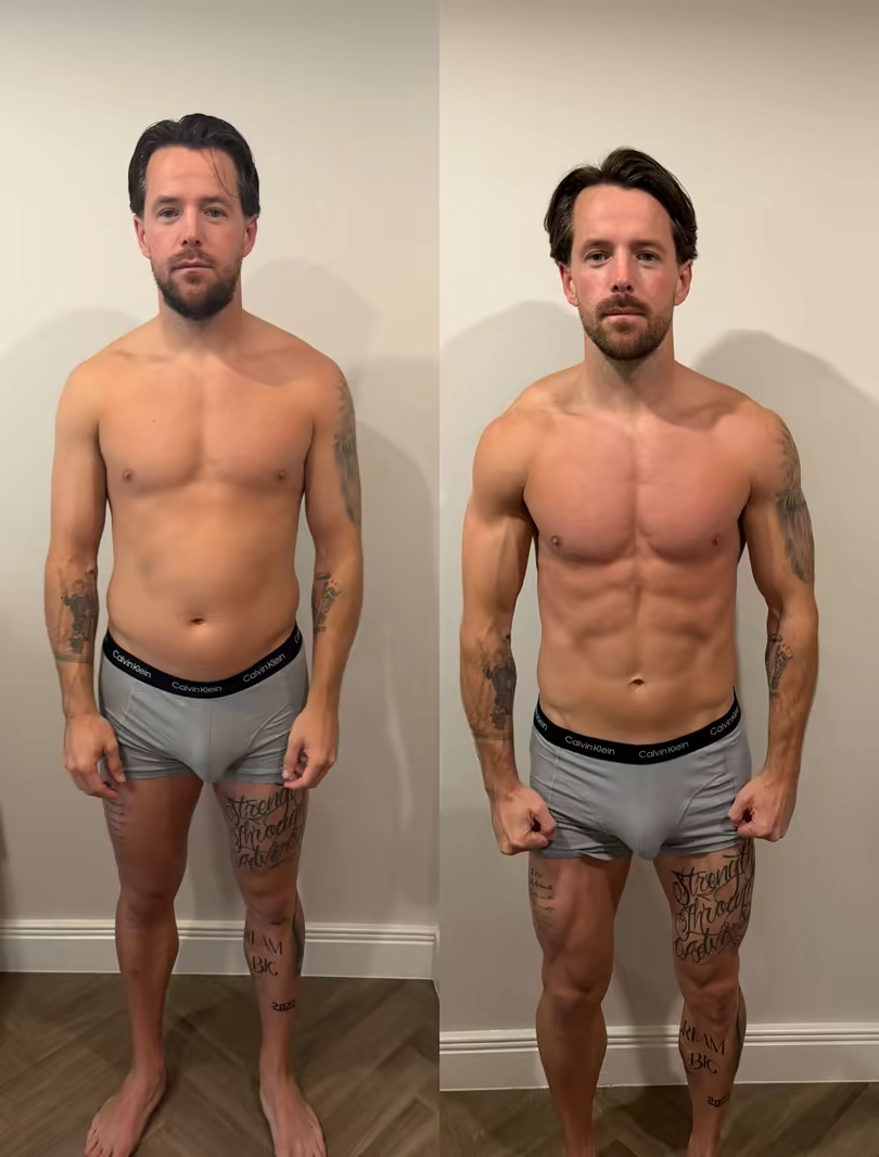 Marc — before and after